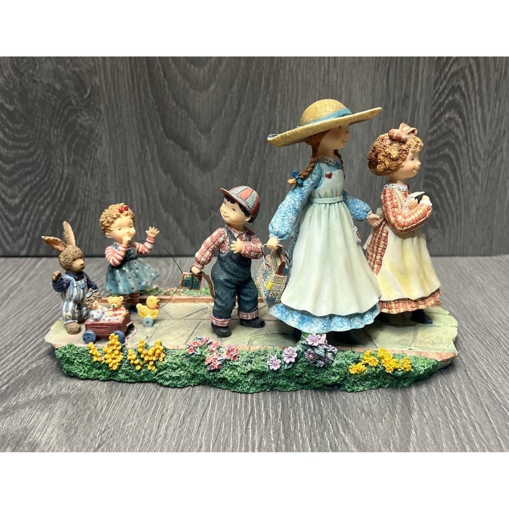 VTG Lang & Wise Special Friends Back To School Sherri Buck Baldwin Figurine